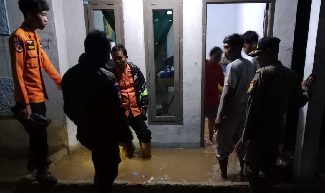 Hujan Intens Picu Luapan Sungai Katibung, 30 Rumah di Tanjung Ratu Terendam Banjir